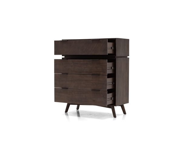 Modrest Roger - Mid-century Acacia Chest - Image 4
