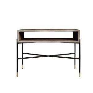 Modrest Walker Modern Concrete & Metal Console Table