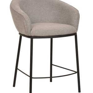 Modrest Rumi - Modern Grey Counter Stool