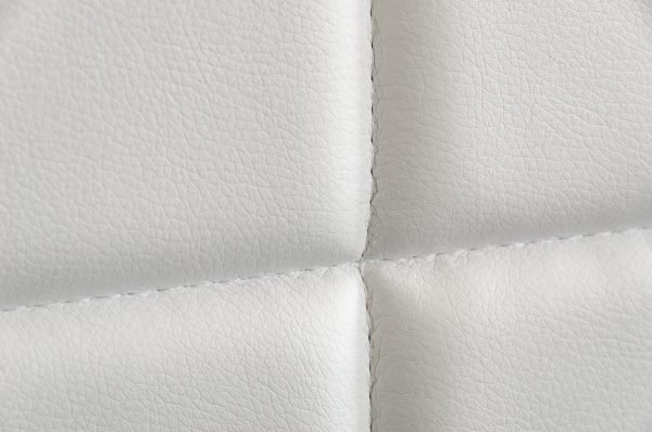 Modrest San Marino Modern White Bed - Image 4