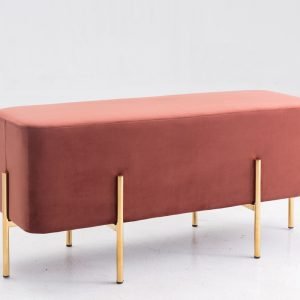 Modrest Ranger Modern Copper Fabric Bench