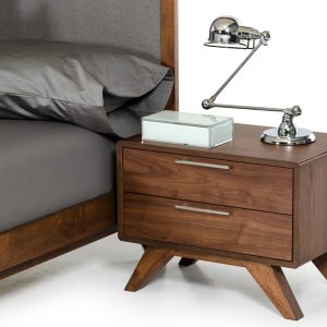 Nova Domus Soria Mid-Century Walnut Nightstand