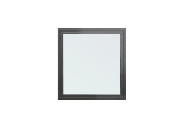 Modrest Splendor - Grey High Gloss Slatted MIrror - Image 2