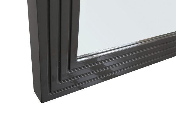Modrest Splendor - Grey High Gloss Slatted MIrror - Image 3