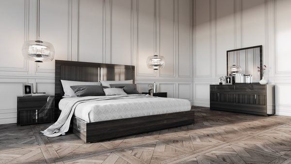 Modrest Ari Italian Modern Grey Dresser - Image 2
