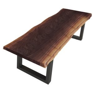 Modrest Taylor Modern Live Edge Wood Small 79" Dining Bench