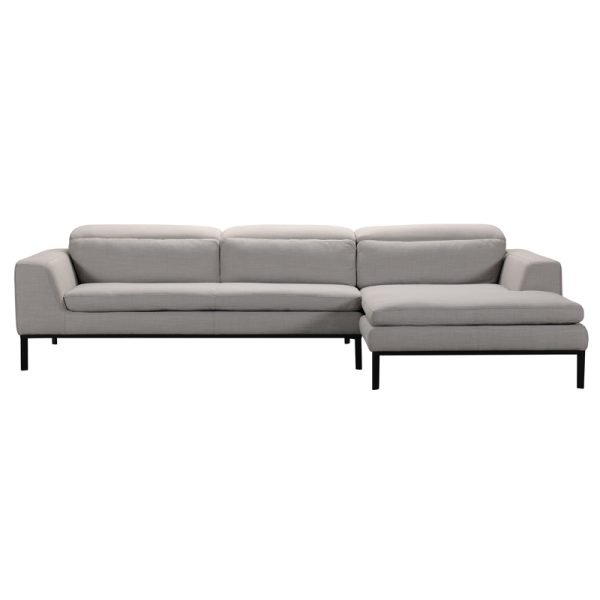 Divani Casa Clayton Modern Fabric Sectional Sofa - Image 2