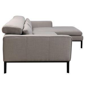 Divani Casa Clayton Modern Fabric Sectional Sofa