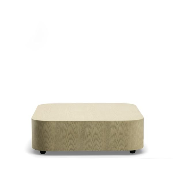 Modrest - Teller Modern Square Low Coffee Table - Image 2