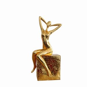 Modrest Figure Modern Gold Scuplture