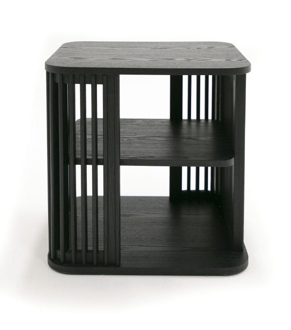 Modrest Thayne - Modern Mid Century Black Ash End Table - Image 2