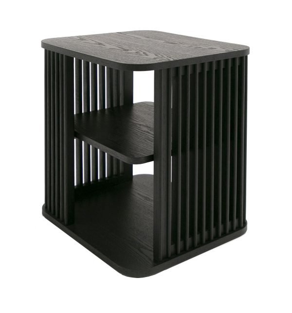 Modrest Thayne - Modern Mid Century Black Ash End Table