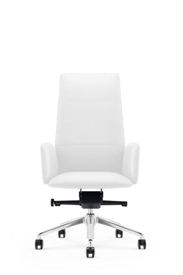 Modrest Tricia - Modern White High Back Executive Office Chair - Image 2