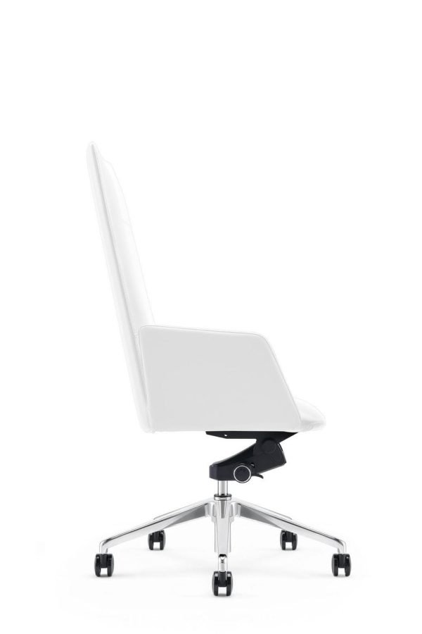 Modrest Tricia - Modern White High Back Executive Office Chair - Image 4