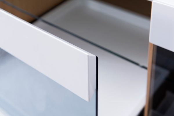 Modrest Frost Modern Small White TV Unit - Image 4