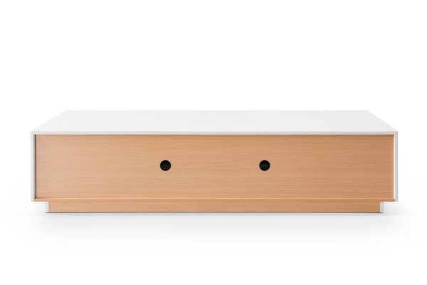 Modrest Frost Modern Small White TV Unit