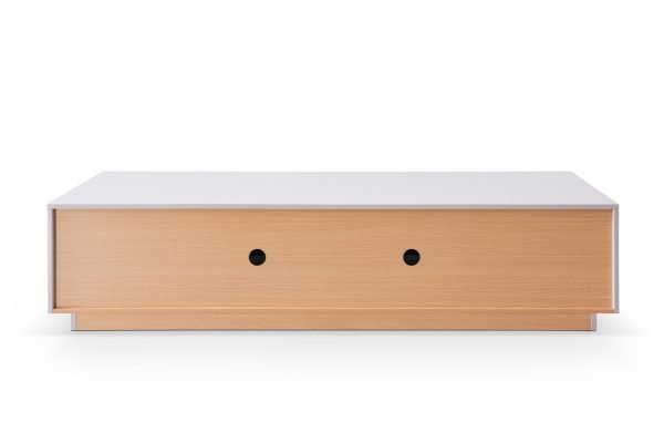 Modrest Frost Modern Small Grey TV Unit - Image 3