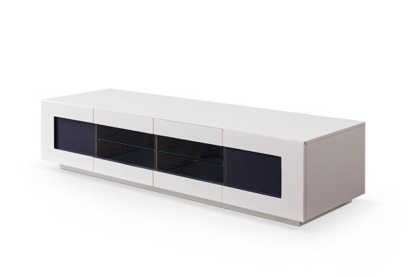 Modrest Frost Modern Small Grey TV Unit - Image 2