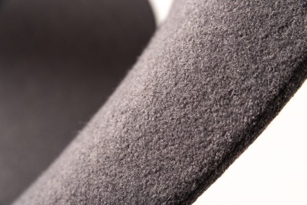 Modrest Alya Modern Grey Fabric Lounge Chair - Image 2