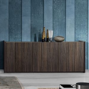 Nova Domus Unico - Modern Dark Eucalyptus Buffet