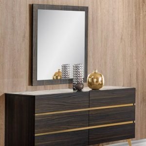 Nova Domus Velondra - Modern Eucalypto + Marble Dresser