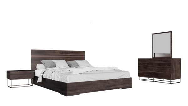 Nova Domus Benzon Italian Modern Dark Rovere Dresser - Image 4