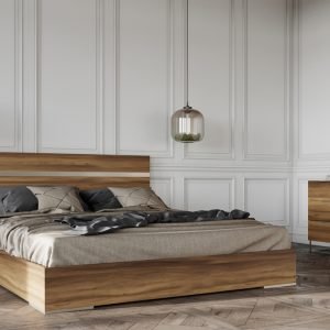 Nova Domus Lorenzo Italian Modern Light Oak Nightstand