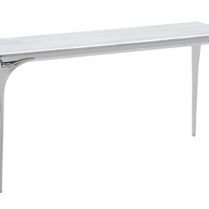 Modrest Vince - Faux Marble & Stainless Steel Console Table