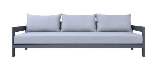 Renava Wake - Outdoor Dark Charcoal Sofa Set - Image 4
