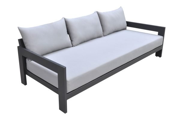 Renava Wake - Outdoor Dark Charcoal Sofa Set - Image 5