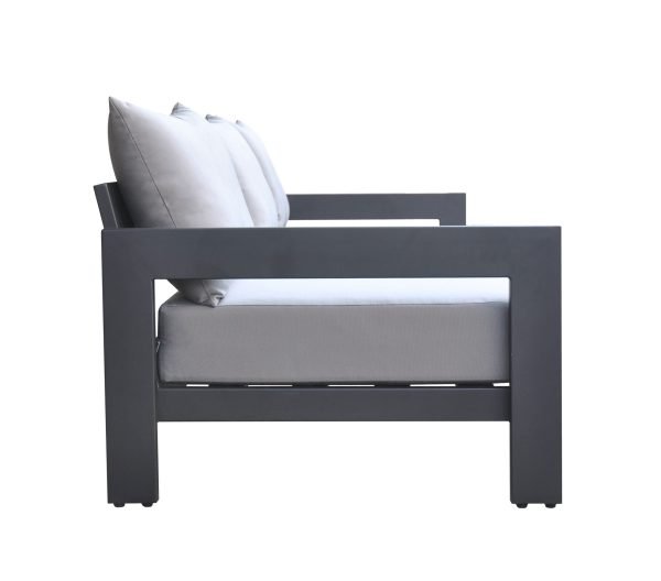Renava Wake - Modern Charcoal Outdoor Sofa - Image 3