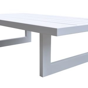 Renava Wake - Modern White Outdoor Coffee Table