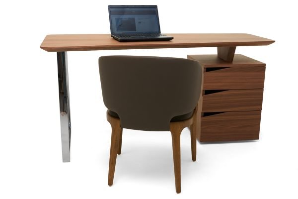 Nova Domus Walton- Modern Walnut Desk - Image 3