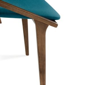 Zeppelin - Modern Blue Dining Chair (Set of 2)