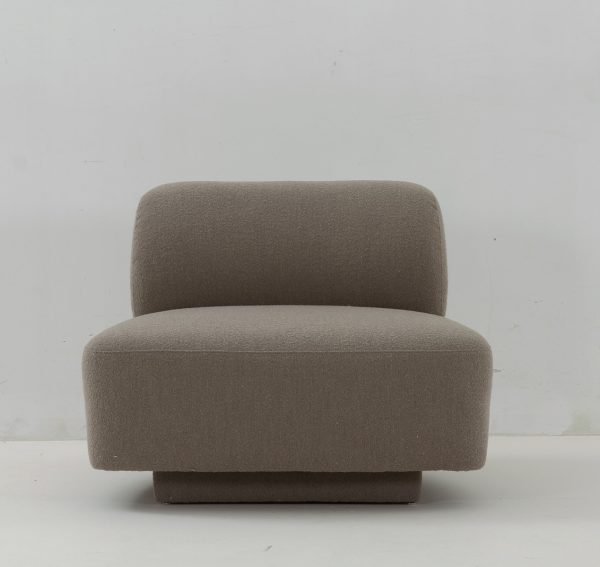 Modrest Franco - Modern Brown Lounge Chair - Image 2